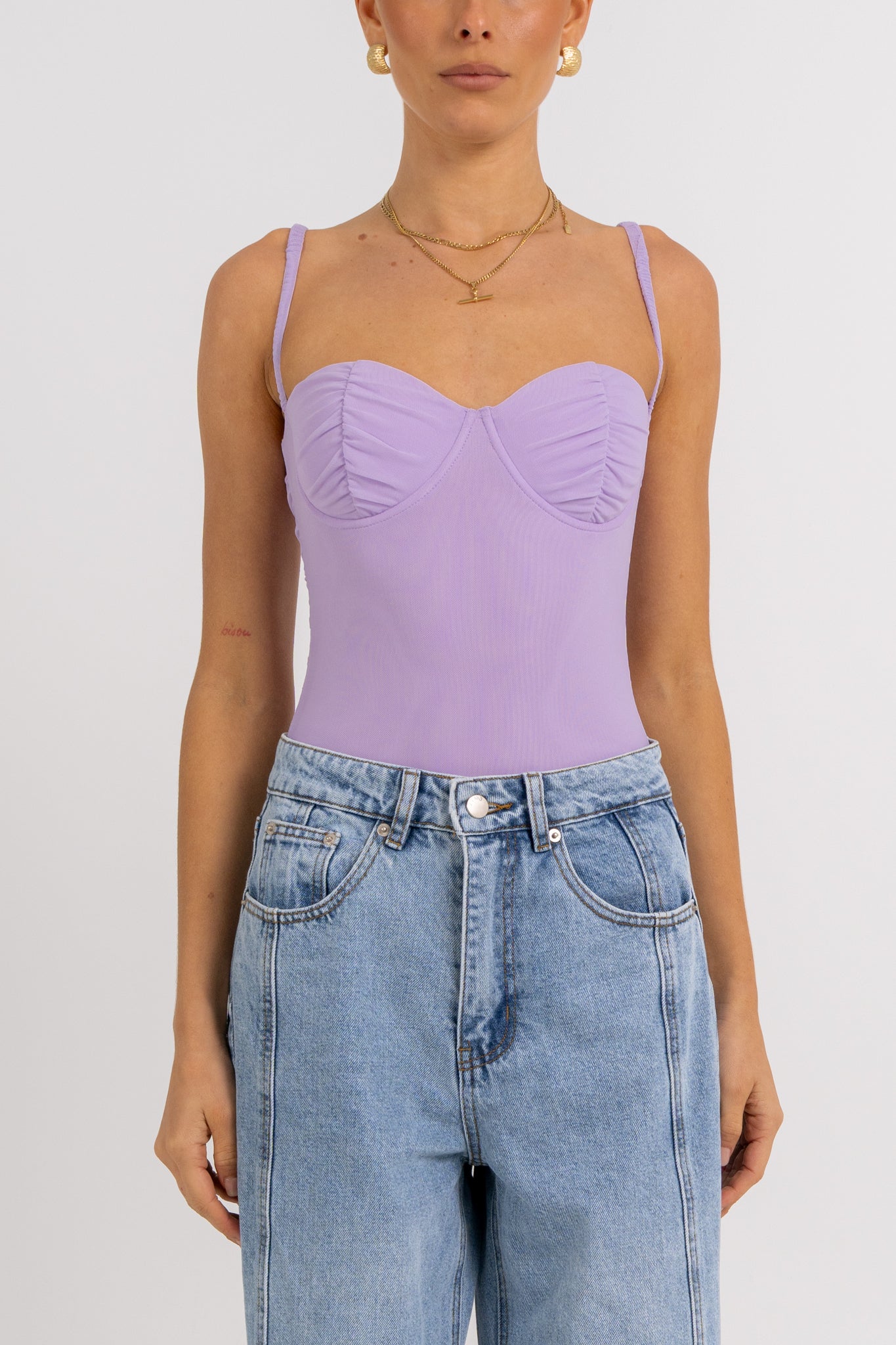 Pip Bodysuit Lilac