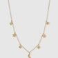 Moondust Charm Necklace - Gold