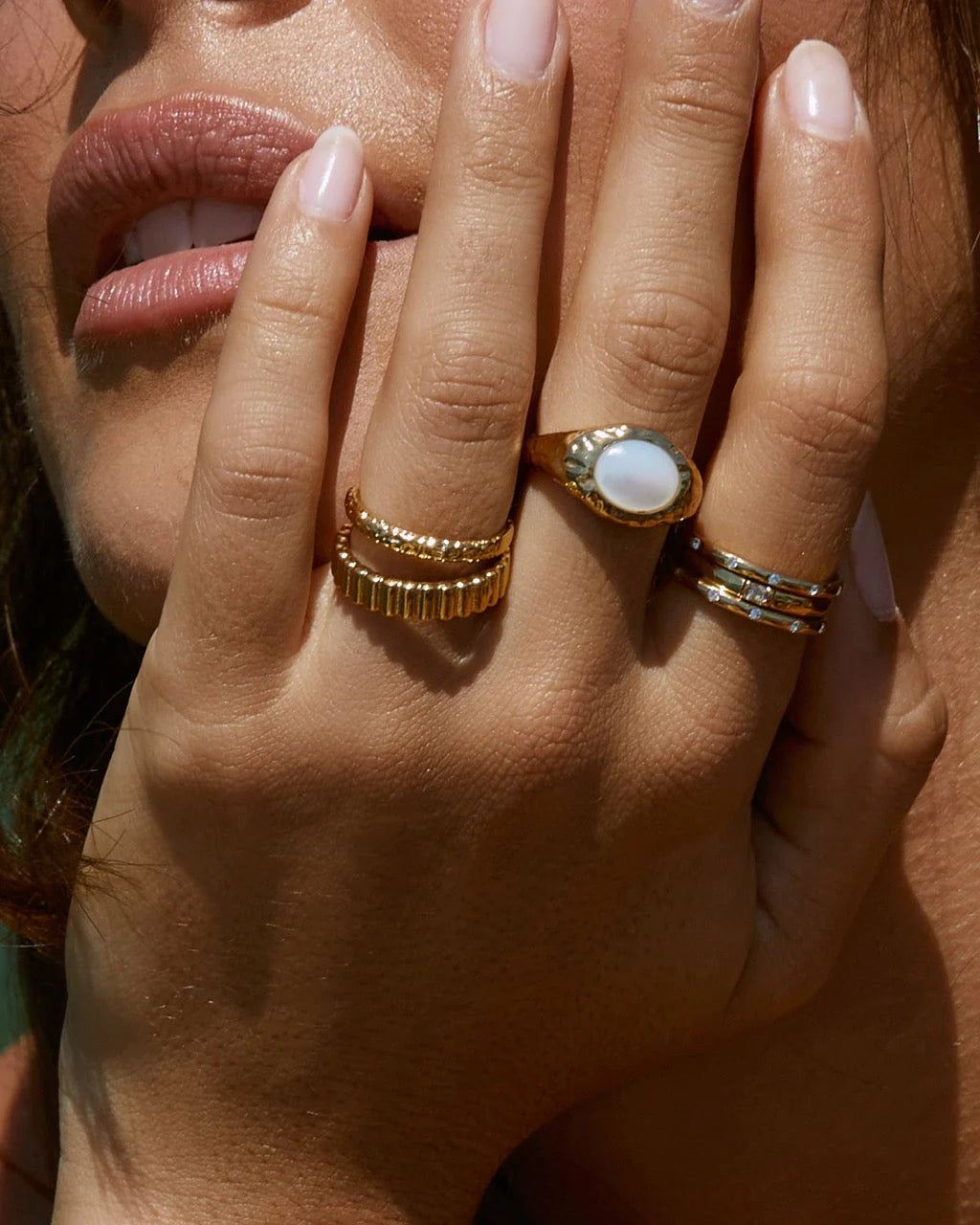 Brigitte Ring - Gold