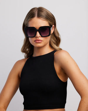 Mustique Sunglasses - Jett Black