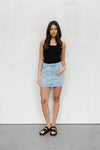 Maeve Skirt - Light Blue Denim