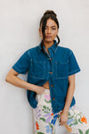 Taffy Top - Indigo Denim