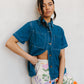 Donna Pants - Abstract Floral