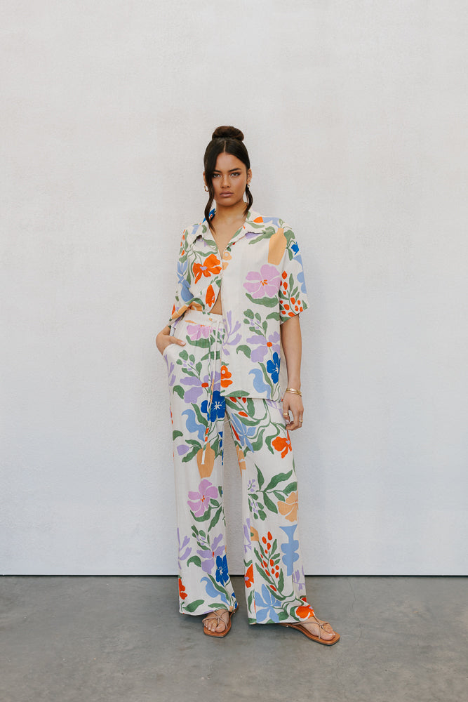 Winnie Top Matisse Floral