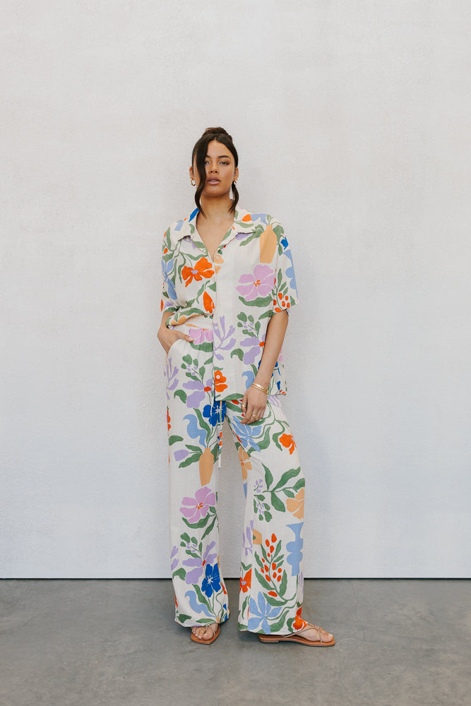 Winnie Top Matisse Floral