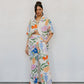 Donna Pants - Abstract Floral
