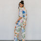 Donna Pants - Abstract Floral