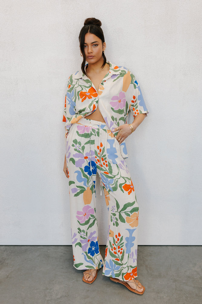 Winnie Top Matisse Floral