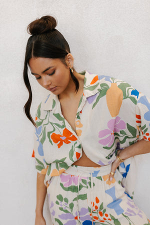 Winnie Shirt - Matisse Floral