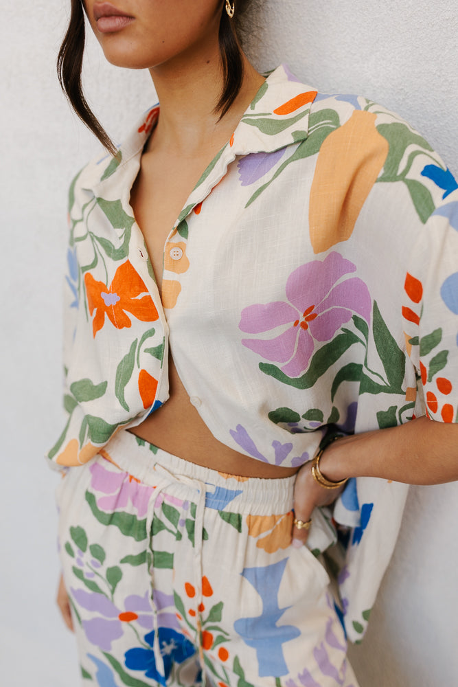 Winnie Top Matisse Floral