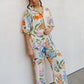 Donna Pants - Abstract Floral