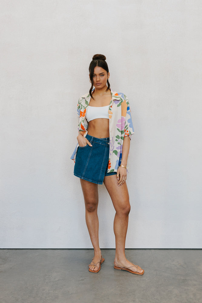 Winnie Top Matisse Floral