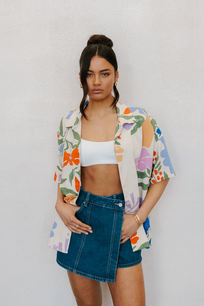 Winnie Top Matisse Floral