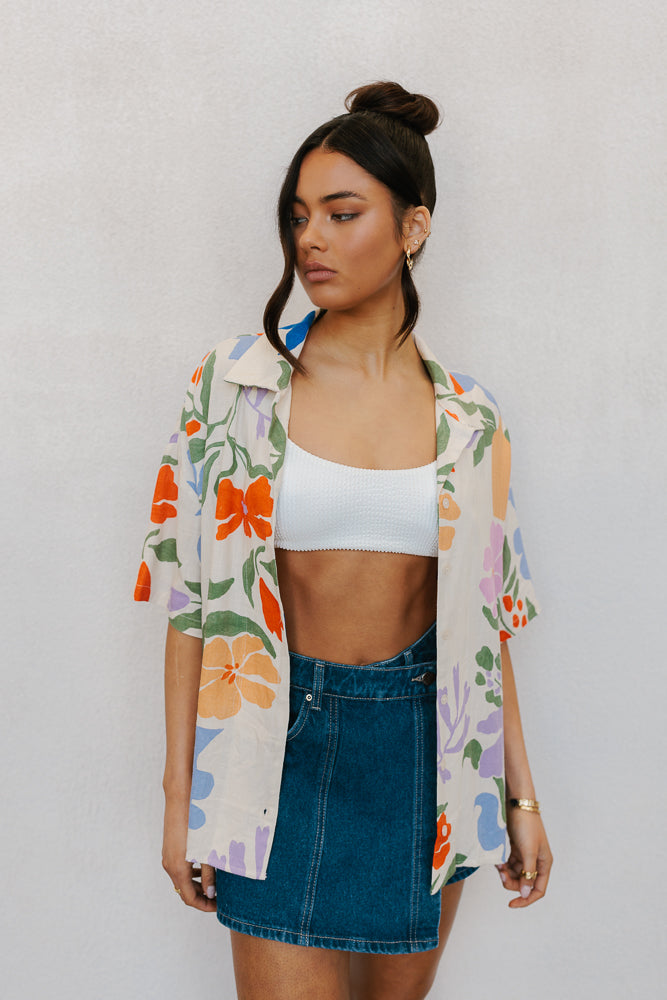 Winnie Top Matisse Floral