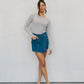 Silkah Top - Grey Marle