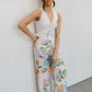 Donna Pants - Abstract Floral