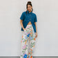 Donna Pants - Abstract Floral