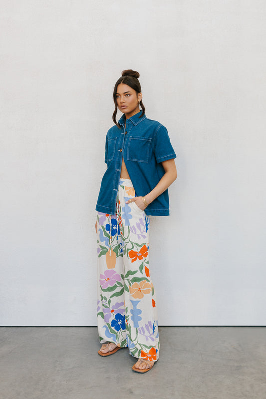 Donna Pants - Matisse Floral