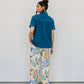Donna Pants - Abstract Floral