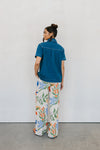 Donna Pants - Abstract Floral