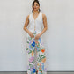 Donna Pants - Abstract Floral