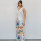 Donna Pants - Abstract Floral