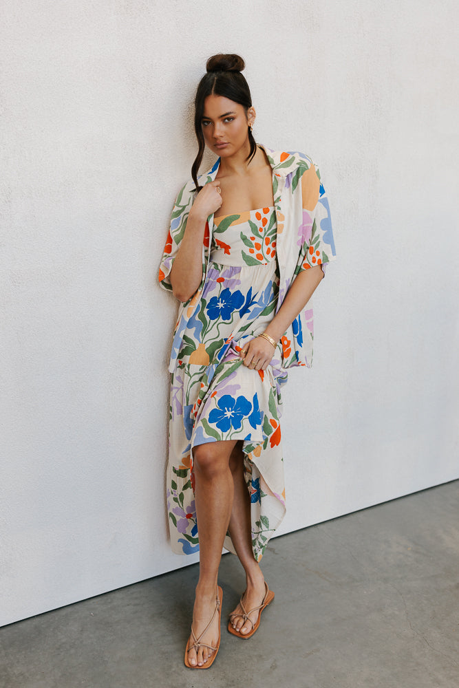 Winnie Top Matisse Floral