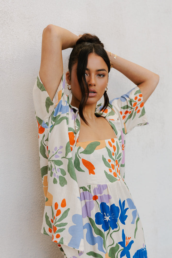 Winnie Top Matisse Floral