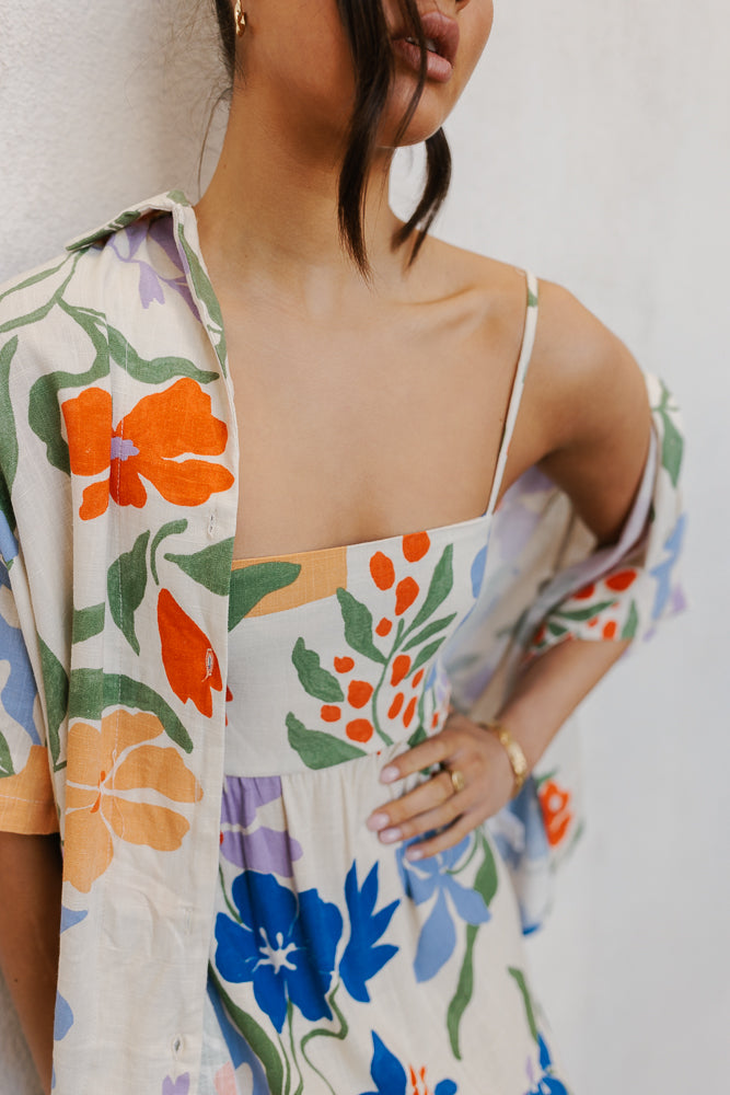 Winnie Top Matisse Floral