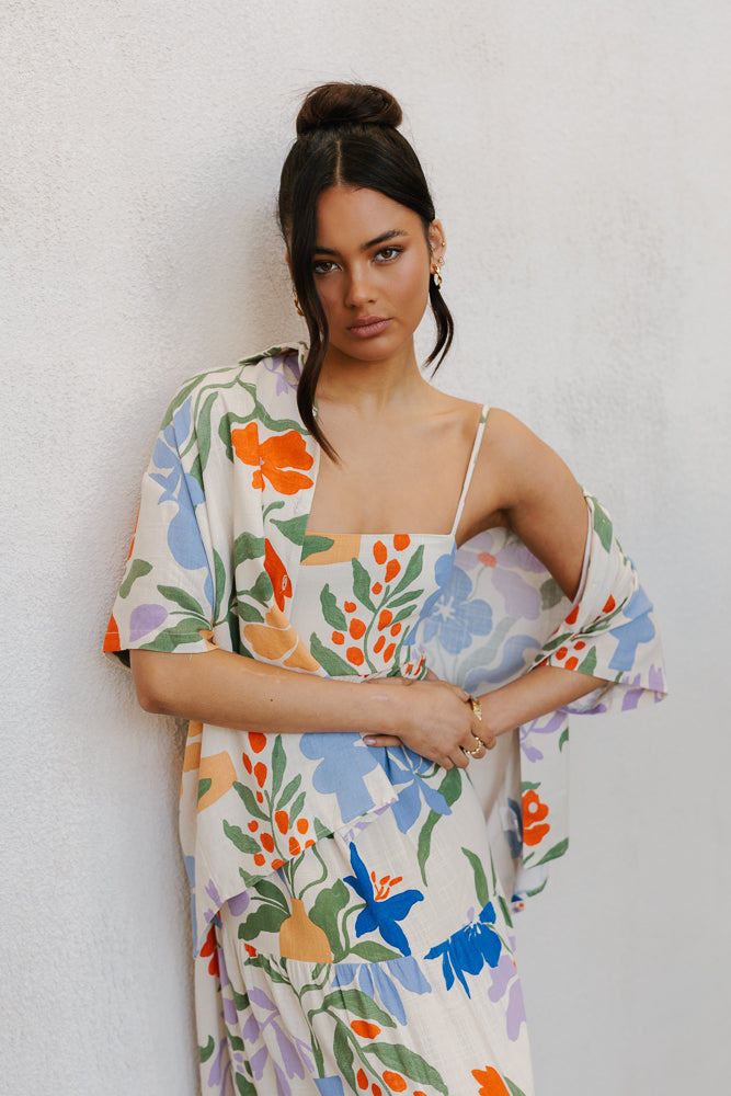 Winnie Top Matisse Floral
