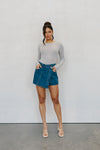 Spencer Skort - Indigo Denim