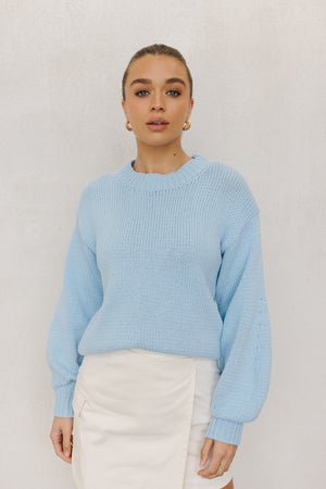 Matteo Jumper - Ice Blue