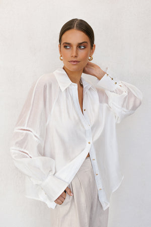 Mikki Shirt - White