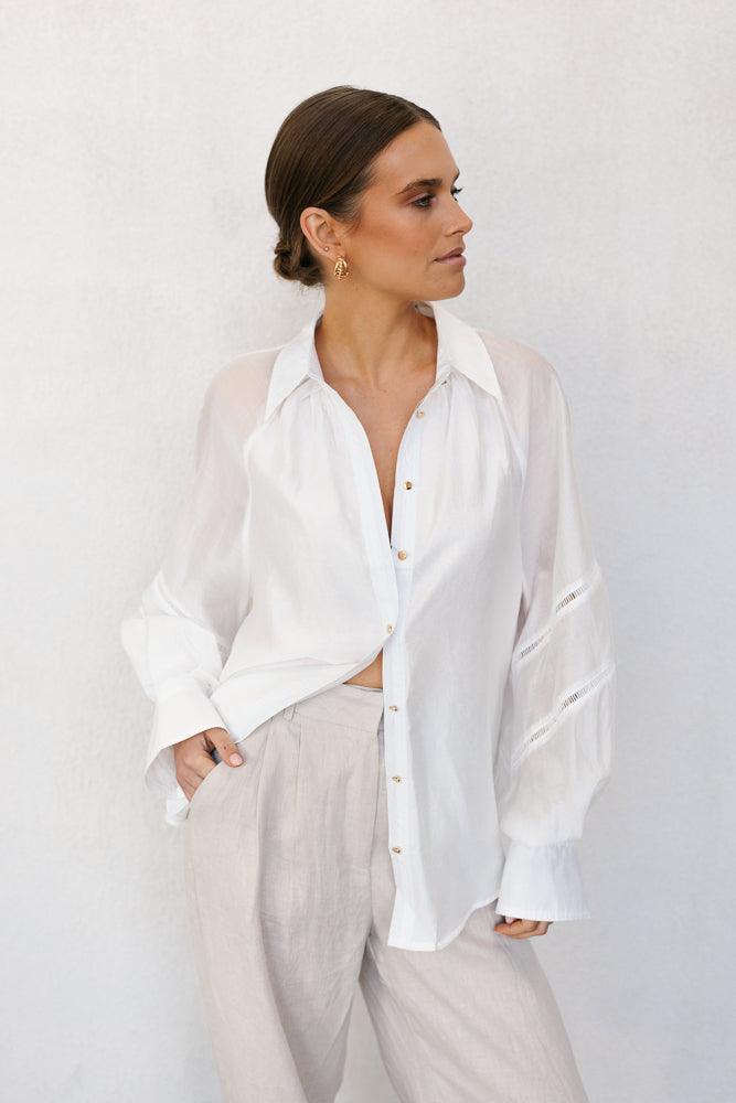 Mikki Shirt - White