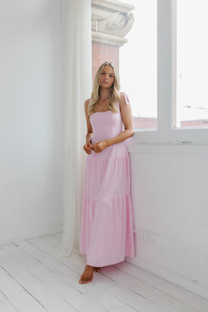 Briya Dress - Baby Pink