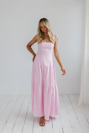 Briya Dress - Baby Pink