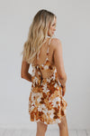 Juniper Dress - Brown Floral