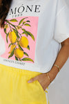 Limone Tee - White