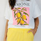 Limone Tee - White