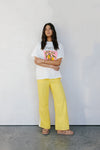 Narie Pants - Yellow/White Stripe