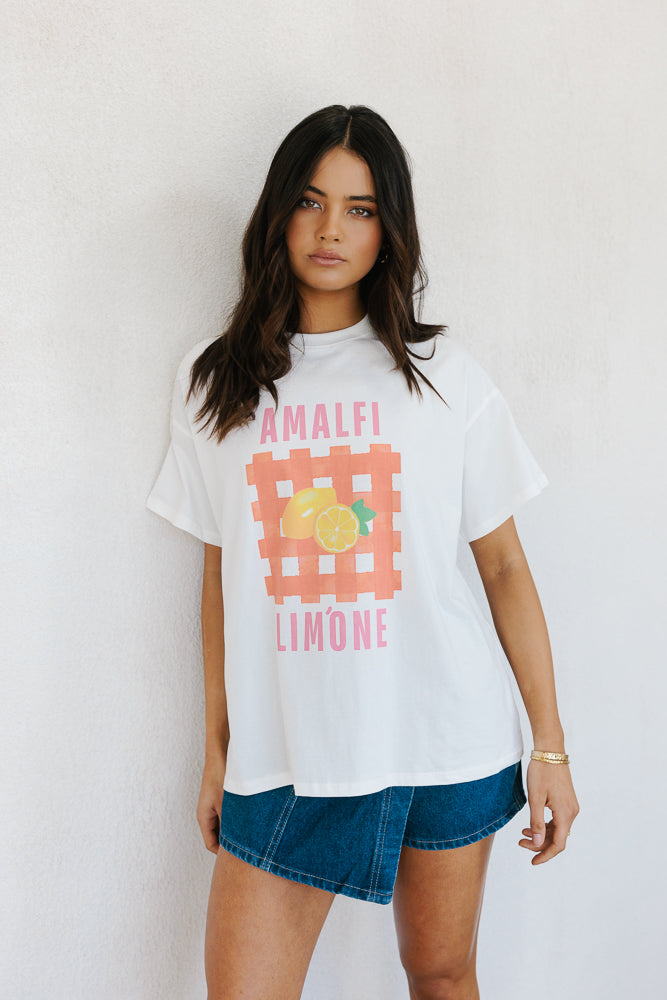 Amalfi Tee - White