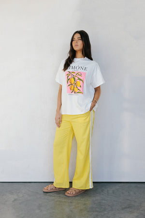 Limone Tee - White