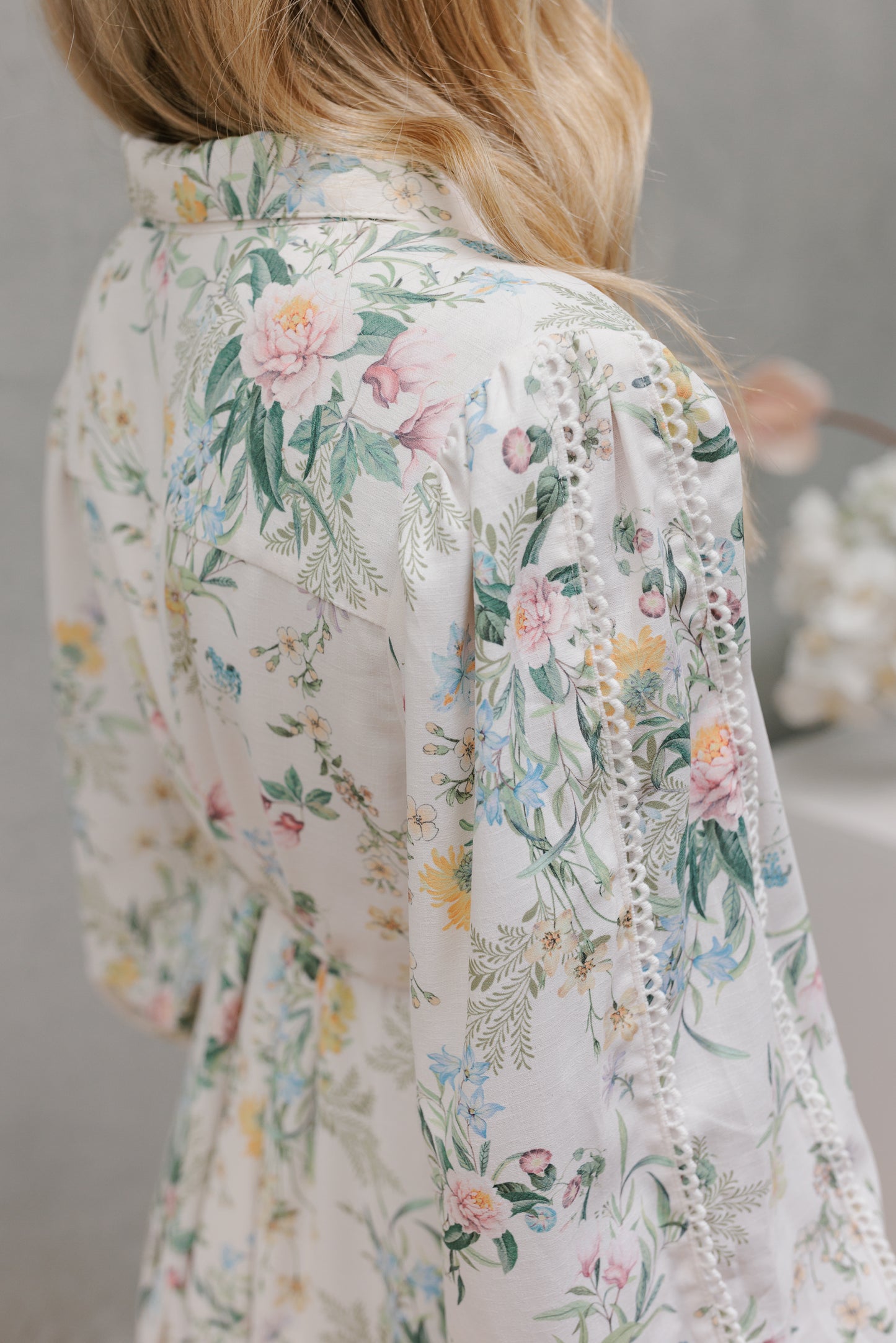 Nilah Dress - Bloom Print