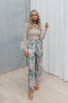 Ellery Pant - Lilac Floral