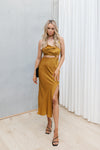 Ezra Dress - Golden Tan