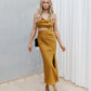 Ezra Dress - Golden Tan