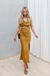 Ezra Dress - Golden Tan