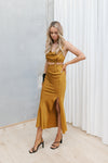 Ezra Dress - Golden Tan