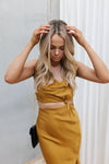 Ezra Dress - Golden Tan