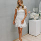 Gardot Dress - White Lace Embroidery